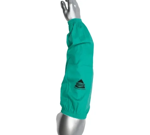 Ironcat Irontex® Flame Retardant Cotton Sleeves, Green, 18", All Cotton