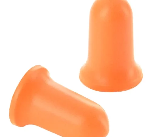 Global Industrial Bell Earplugs, Contour, Uncorded, NRR 32 dB, 200 Pairs/Box