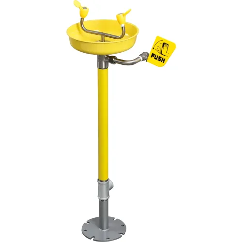 Global Industrial" Emergency Eyewash Station, Pedestal Mount