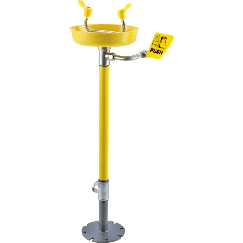 Global Industrial" Emergency Eyewash Station, Pedestal Mount - Image 2
