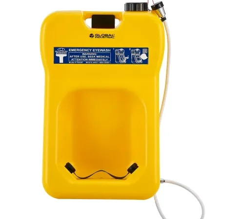 Global Industrial" Gravity Fed Portable Eyewash Station, 20 Gallon
