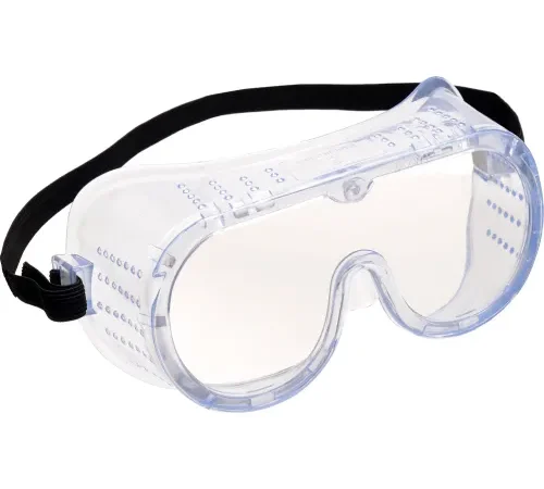 Global Industrial" Safety Goggles with Neoprene Strap, Anti-Fog, Clear Lens/Frame