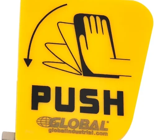 Emergency Eyewash Plastic Push Handle, Replacement