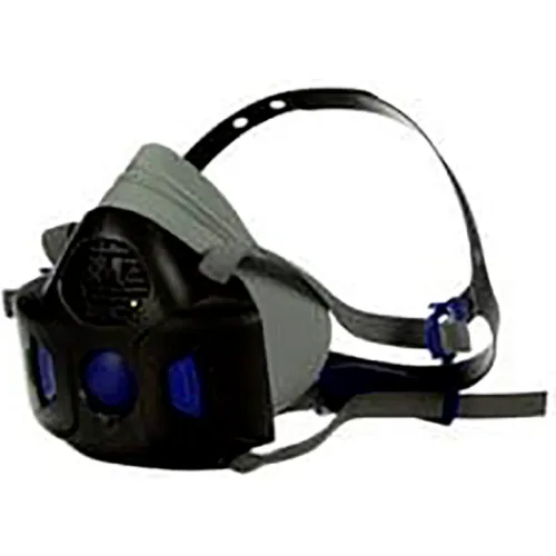 3M™ Secure Half Facepiece Reusable Respirator with Speaking Diaphragm HF-801SD, Small - Image 2