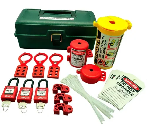 ZING RecycLockout Lockout Tagout Kit, 32 Component, Deluxe Tool Box, 7129