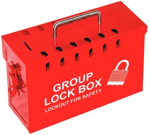 ZING Red Group Lock Box, 7299R-UN