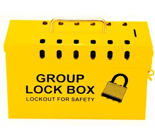 ZING Yellow Group Lock Box, 7299Y-UN