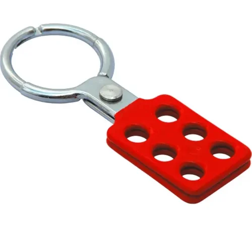 ZING Aluminum Hasp Red Dipped 1.5", 7546