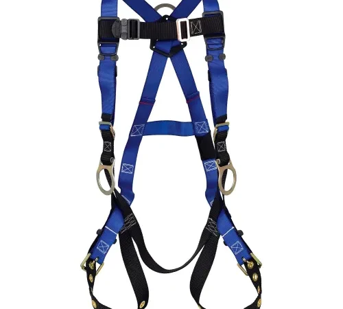 Global Industrial" Contractor 3D Harness, Tongue Buckle Legs, Universal
