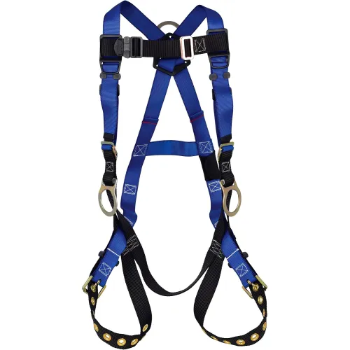 Global Industrial" Contractor 3D Harness, Tongue Buckle Legs, Universal