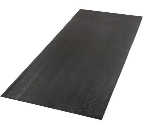 Apache Mills Tuff Foot™ Corrugated Vinyl Runner 1/8" Thick 4' x 105' Black