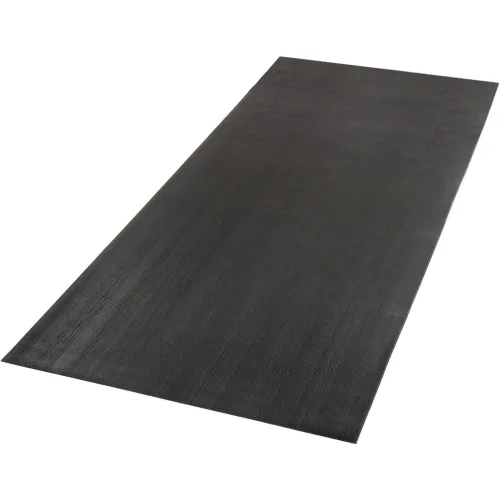Apache Mills Tuff Foot™ Corrugated Vinyl Runner 1/8" Thick 3' x 105' Black