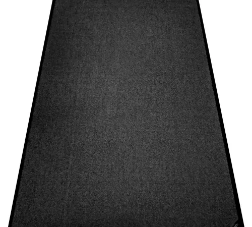 Global Industrial ColorStar® Entrance Mat, 3/8" Thick, 3'Wx5'L, Charcoal Black
