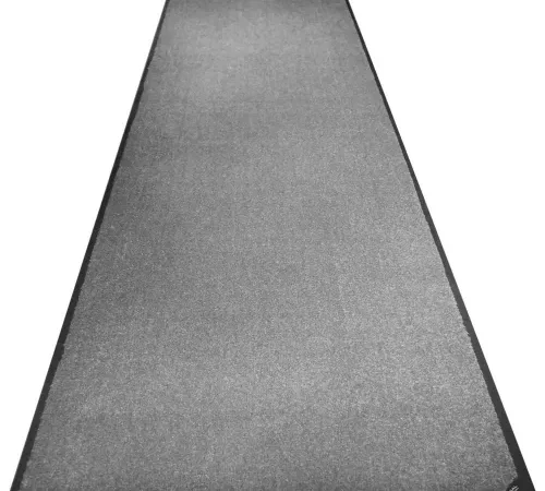 Global Industrial ColorStar® Entrance Mat, 3/8" Thick, 3'Wx10'L, Gray
