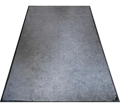 Global Industrial ColorStar® Entrance Mat, 3/8" Thick, 4'Wx6'L, Gray