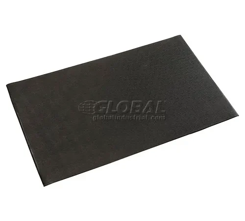Apache Mills Soft Foot Anti Fatigue Mat 5/8" Thick 2' x 3' Black