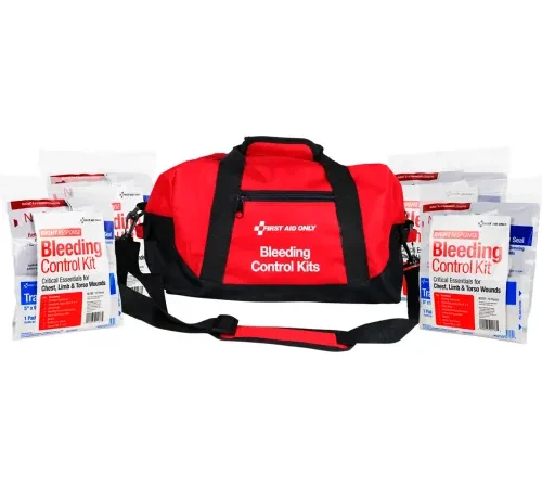 First Aid Only® Bleeding Control Multiple Victim Bag, Up to 24 Persons