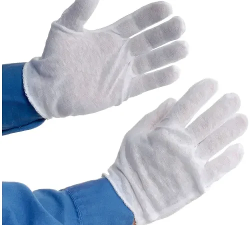 PIP 97-500H Light Weight Inspection Gloves, Hemmed, Cotton, Men's, 12 Pairs