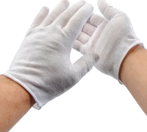 PIP 97-501 Light Weight Inspection Gloves, Unhemmed, Cotton, Ladies, 12 Pairs
