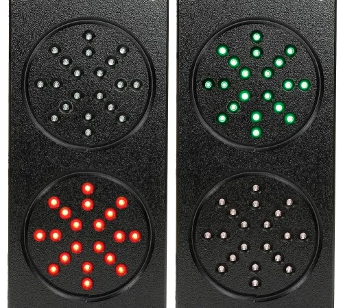 Ideal Warehouse Sure-Lite Exterior LED Dock Traffic Light 60-5411-U