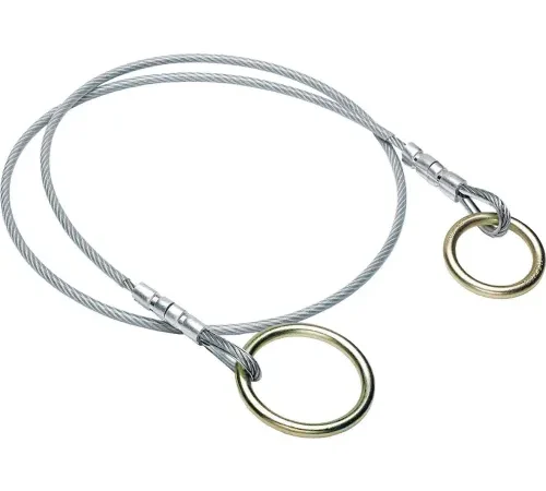 Werner® Cable Choker, 2'L, O Ring, 5/16" Vinyl Coated Cable