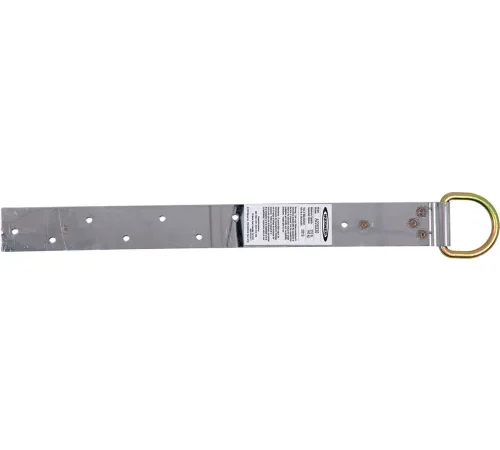 Werner® 20" Permanent Roof Anchor w/ Single D Ring, Stainless Steel