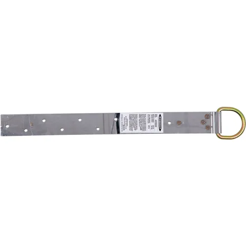 Werner® 20" Permanent Roof Anchor w/ Single D Ring, Stainless Steel