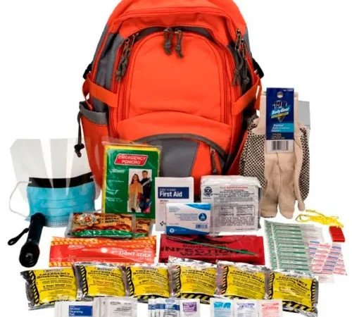PhysiciansCare® Emergency Preparedness Backpack-XL - 63 Pieces