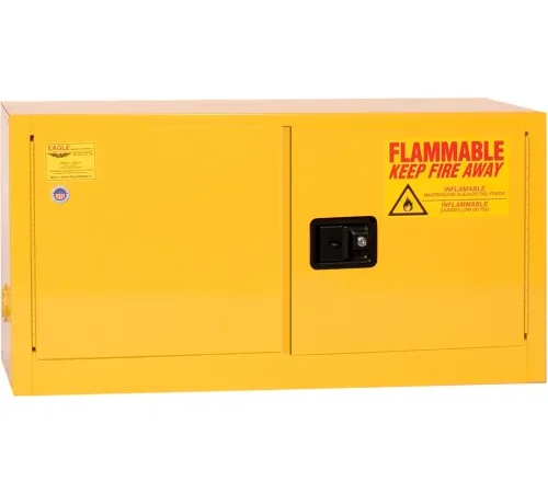 Eagle Flammable Liquid Safety Cabinet with Manual Close - 15 Gallon