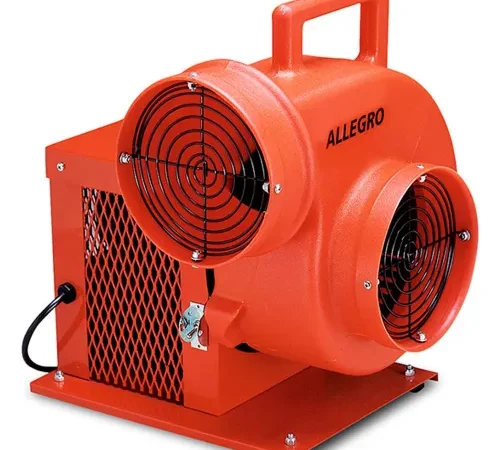 Allegro Standard Electric Blower 9504, 8" Dia., 1/3HP,1066 CFM, Cage Enclosed