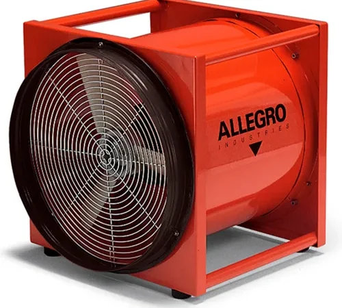 Allegro Industries® Axial Explosion Proof Blower, 4839 CFM, 1-1/2 HP