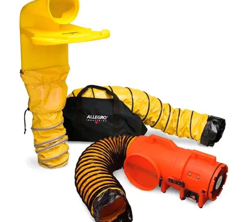 Allegro 9520-33M 8 Inch  Axial AC Plastic Blower System w/ 8 Inch  MVP (9533 Blower)