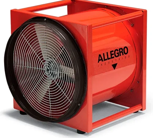 Allegro Industries® Axial Explosion Proof Blower, 6837 CFM, 1-1/2 HP
