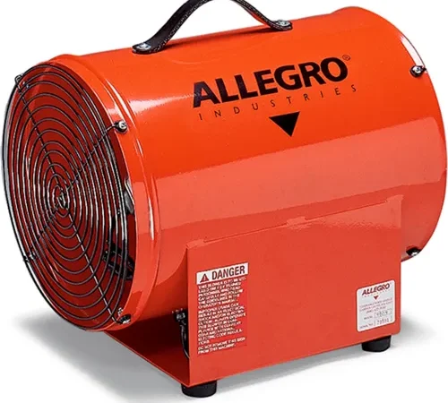 Allegro 9529 12 Inch  Axial DC Metal Blower, 12V