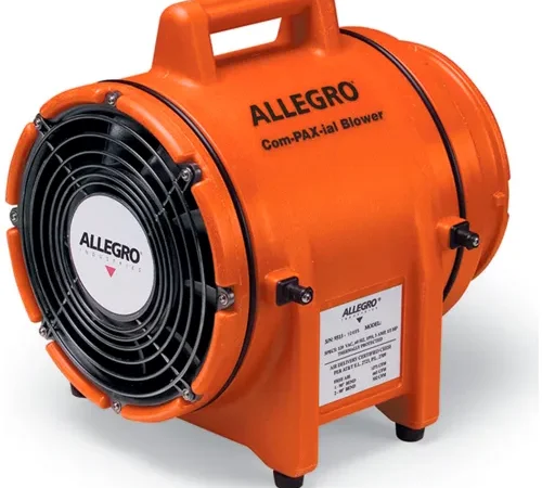 Allegro 9536 8 Inch  Axial DC Plastic Blower, 12V