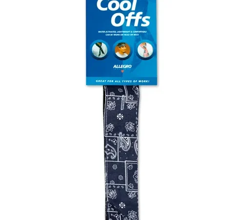 Allegro 8405-51 Cool-Offs Neck Ties, Cowboy Bandana Blue - Pkg Qty 6