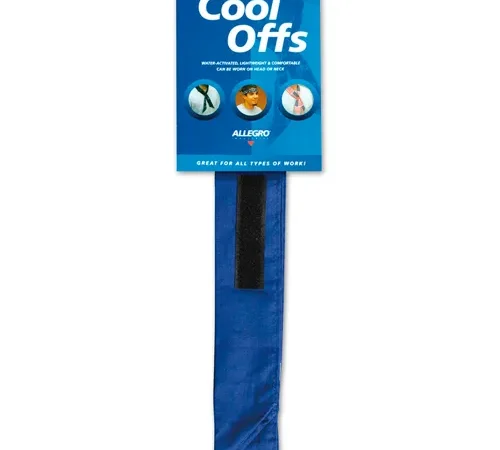Allegro 8405-53V Cool-Offs Neck Ties, Royal Blue, Velcro® - Pkg Qty 6