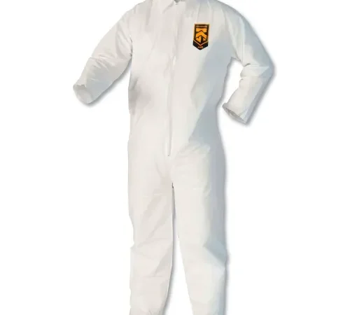 Kleenguard® A40 Liquid & Particle Protection Coverall 44304, White, XL, 25/Case