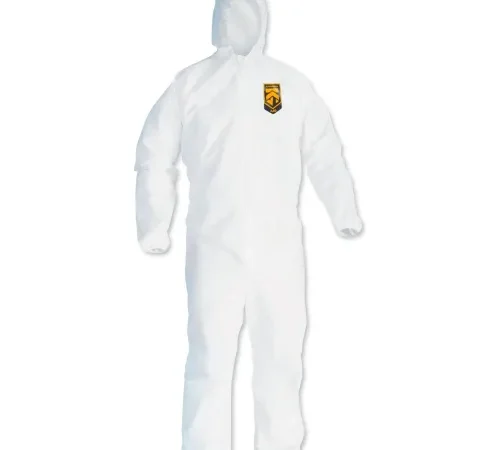 Kleenguard® A40 Liquid & Particle Protection Coverall 44324, White, XL, 25/Case