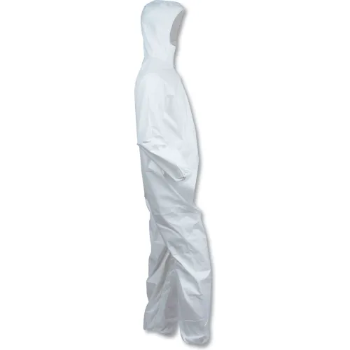 Kleenguard® A40 Liquid & Particle Protection Coverall 44324, White, XL, 25/Case - Image 5
