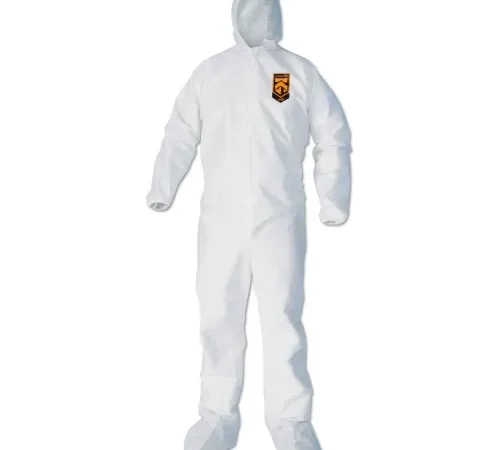 Kleenguard® A40 Liquid & Particle Protection Coverall 44335, White, 2XL, 25/Case