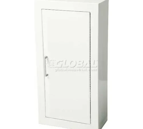 JL Industries Steel Fire Extinguisher Cabinet, Solid Door Surface Mount