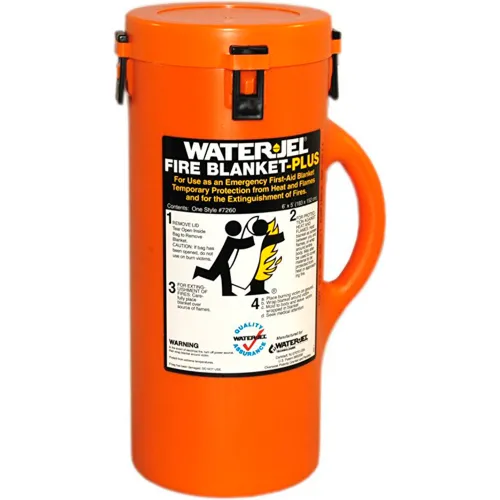 WaterJel 72"x60" Fire Blanket Plus, Canister - Pkg Qty 4