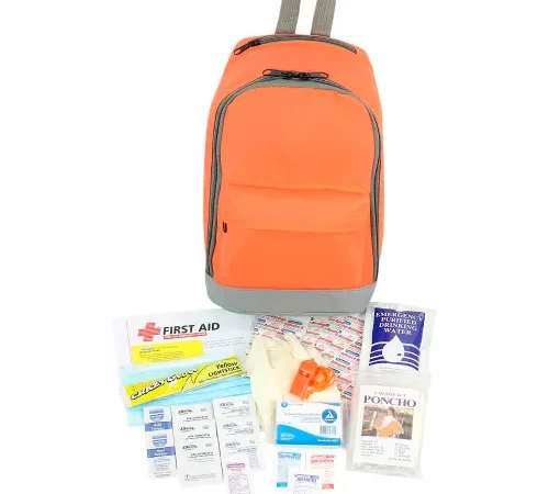 PhysiciansCare® Emergency Preparedness Back Pack - 43 Pieces