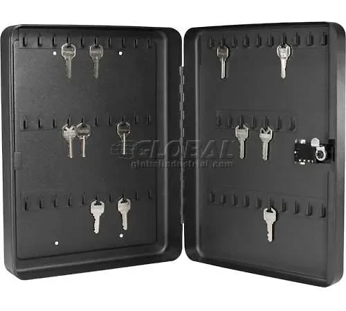 Barska 60 Position Key Safe with Combination Lock, 12"W x 3"D x 18"H