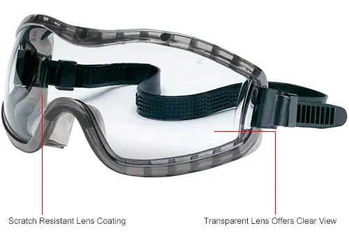 MCR Safety 2310AF Stryker" Premium Safety Goggle, Clear Anti-Fog Lens, Indirect Vent - Image 4