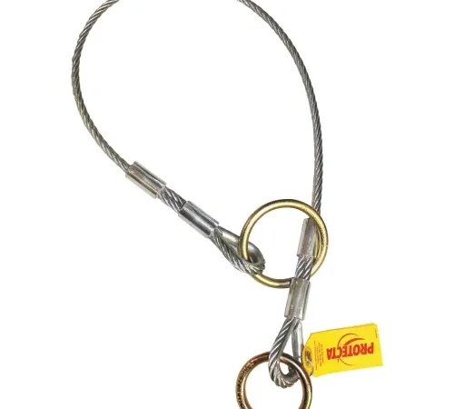 3M Protecta® Pass-Thru Cable Tie-Off Adapter Anchor 2100193, Galvanized Steel, 6 ft