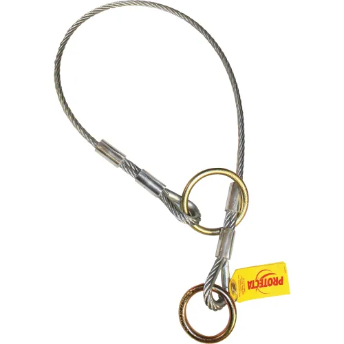3M™ Protecta® Pass-Thru Cable Tie-Off Adapter Anchor 2100193, Galvanized Steel, 6 ft