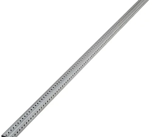 054-00043 14 Gauge Square Galvanized Square Post, 2"W x 2"D x 8'L