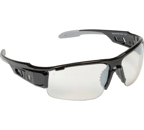 Ergodyne® Skullerz® Dagr Safety Glasses, Indoor/Outdoor Lens, Black Frame